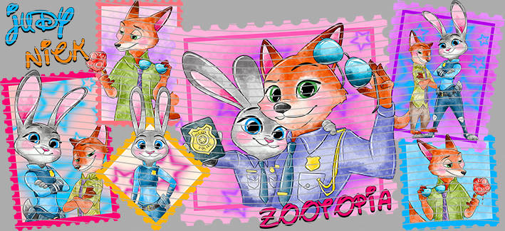 16oz Disney style-D-1028